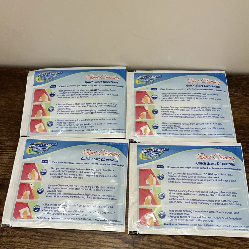 Dryel Fabric Care Starter Kit Open Box 1 Missing And 4 Dry Cleaners Secret 2003